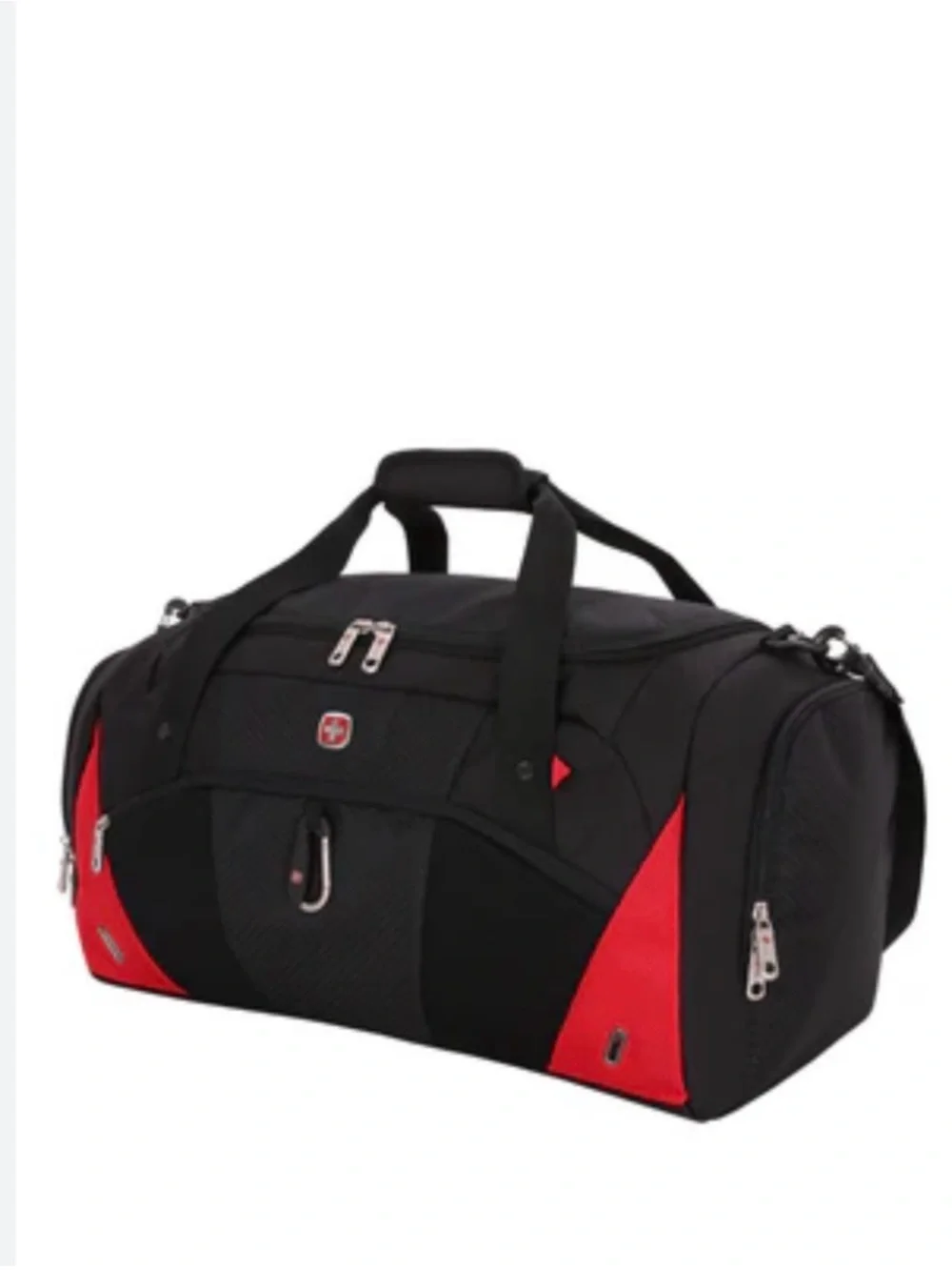 Retired SwissGear Black and Red Men’s Duffel Travel Bag